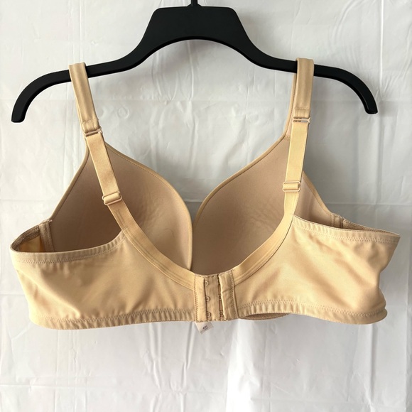 NWOT Cacique tan nude Smooth Boost Plunge Seamless Bra SZ 42C - Picture 3 of 13